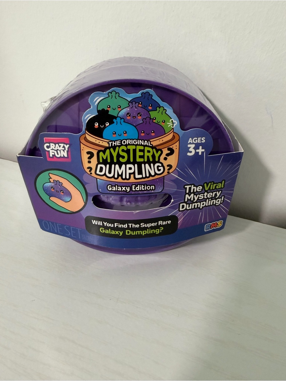 Brand New Never Opened RMS Viral Mystery Galaxy Dumpling squishy fidget toy